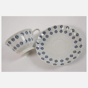 Selle Burgau Frühstückservice "Rautendekor"