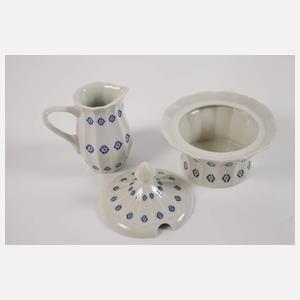 Selle Burgau Frühstückservice "Rautendekor"