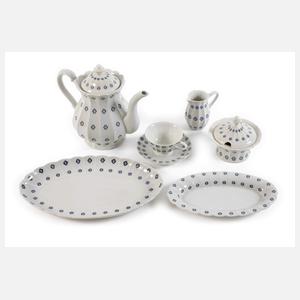 Selle Burgau Frühstückservice "Rautendekor"