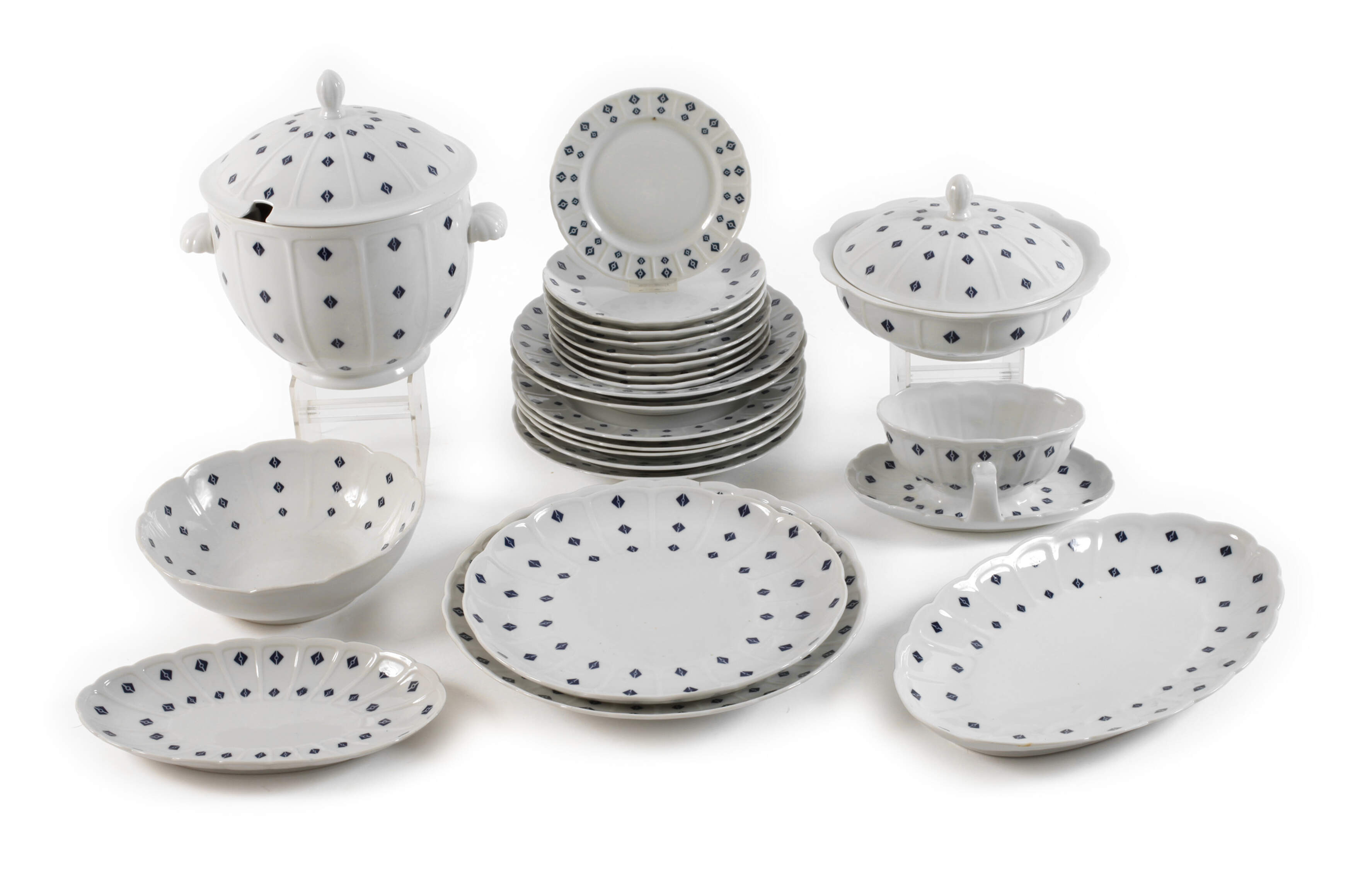 Selle Burgau Tafelservice "Rautendekor"