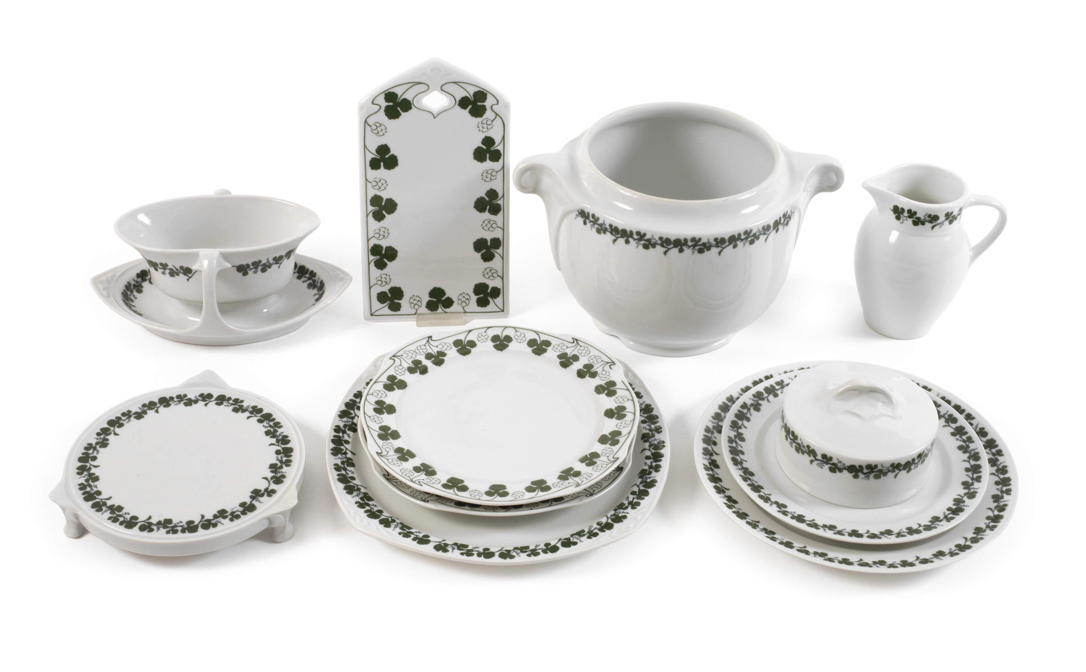 Selle Burgau Konvolut "Weinlaubkante" und "Hopfen"