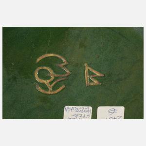 Vase Schlickermalerei