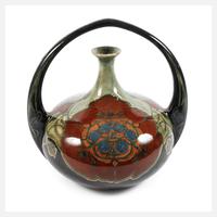 Rozenburg große Jugendstil Henkelvase111