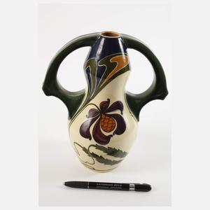 J. von Schwarz Henkelvase