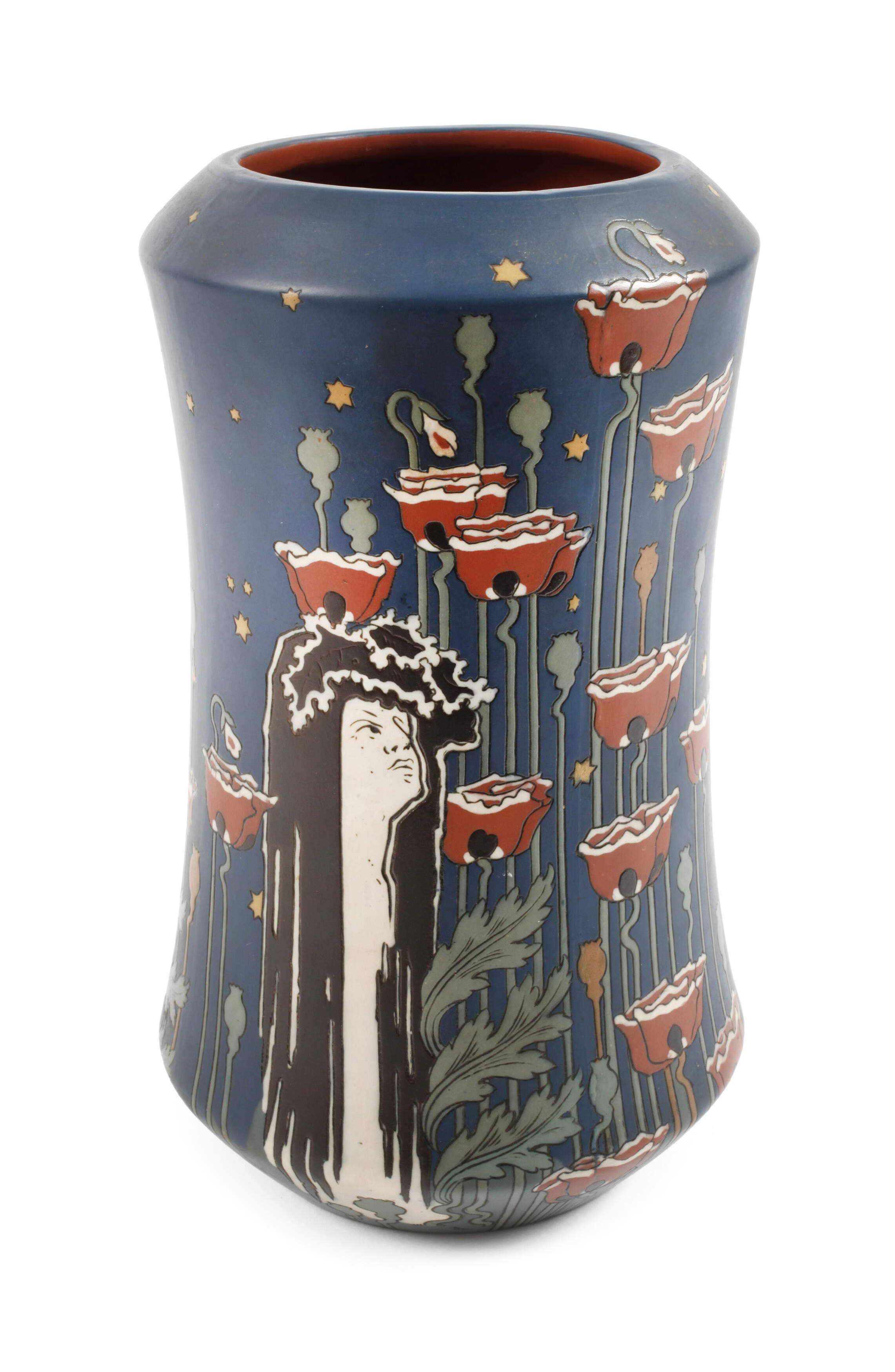 Vase "Die Nacht" Hans Christiansen