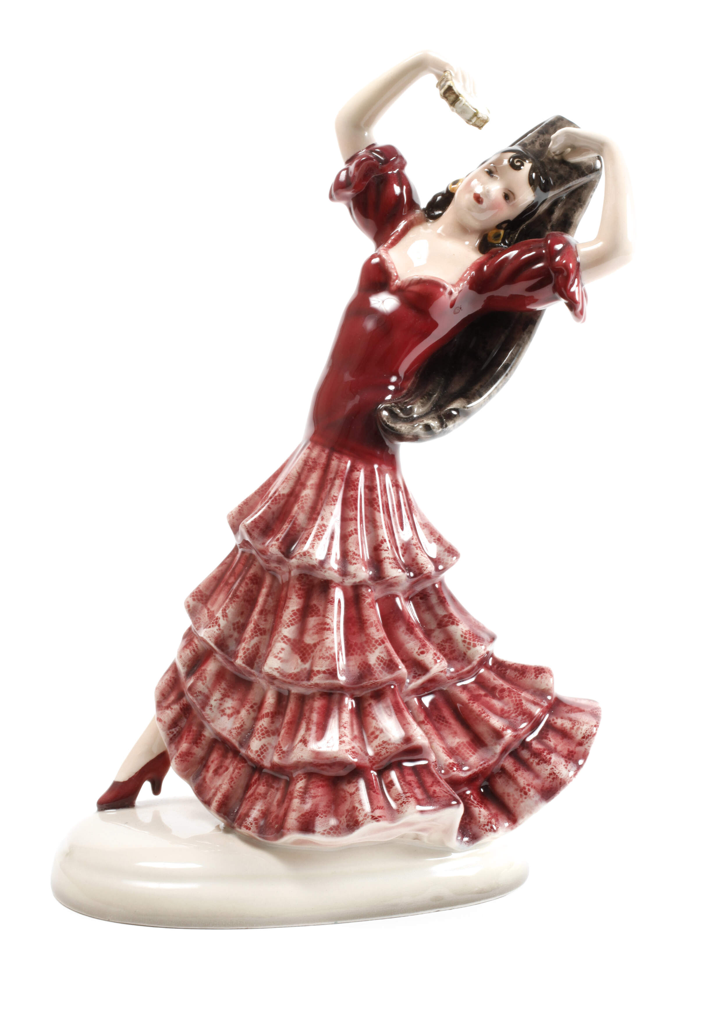 Keramos Wien "Spanische Tänzerin"