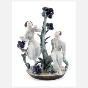 Wiener Werkstätte Keramikgruppe Adam & Eva