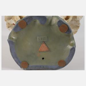 Royal Dux Böhmen große Mädchenbüste Jugendstil