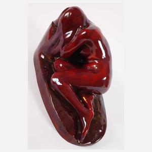 Zsolnay Pecs Aktfigur