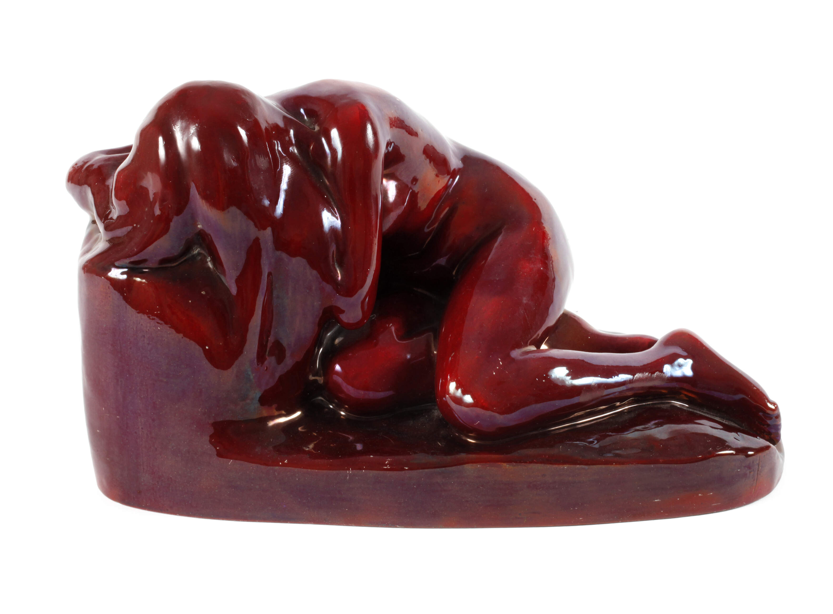 Zsolnay Pecs Aktfigur