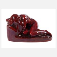 Zsolnay Pecs Aktfigur111