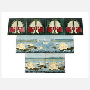 Posten Jugendstilfliesen