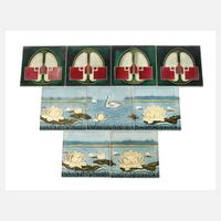 Posten Jugendstilfliesen111