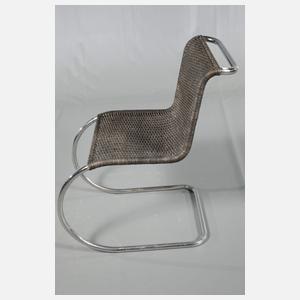 Zwei Stahlrohrsessel