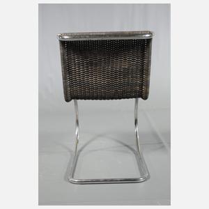 Zwei Stahlrohrsessel