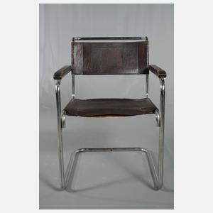 Mart Stam Stahlrohrstuhl S34