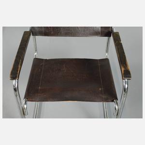 Mart Stam Stahlrohrstuhl S34