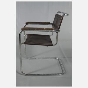 Mart Stam Stahlrohrstuhl S34