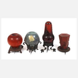 Vier französische Nachtlichter