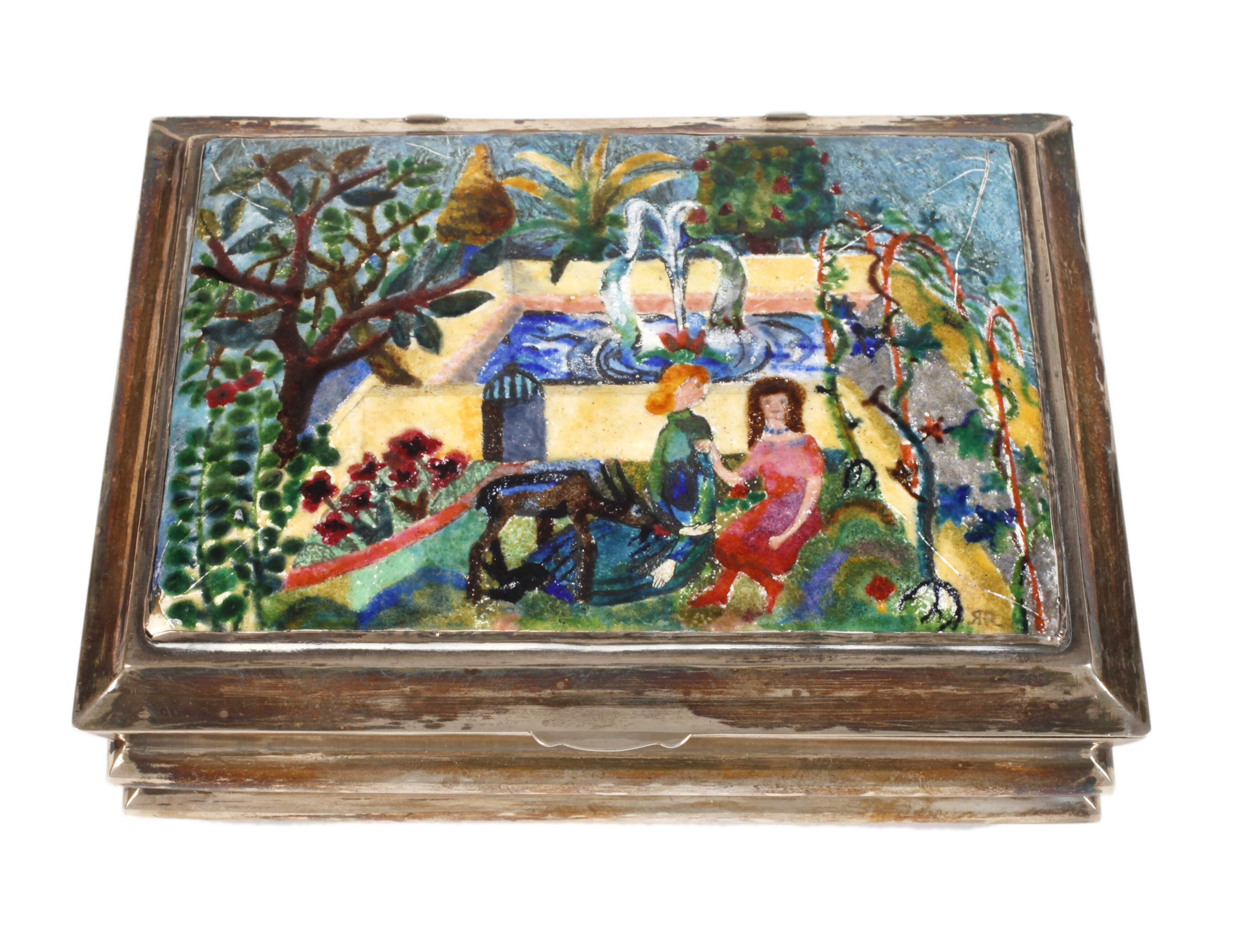 Silberschatulle Waldemar & Ruth Raemisch