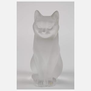 René Lalique, Katzenplastik