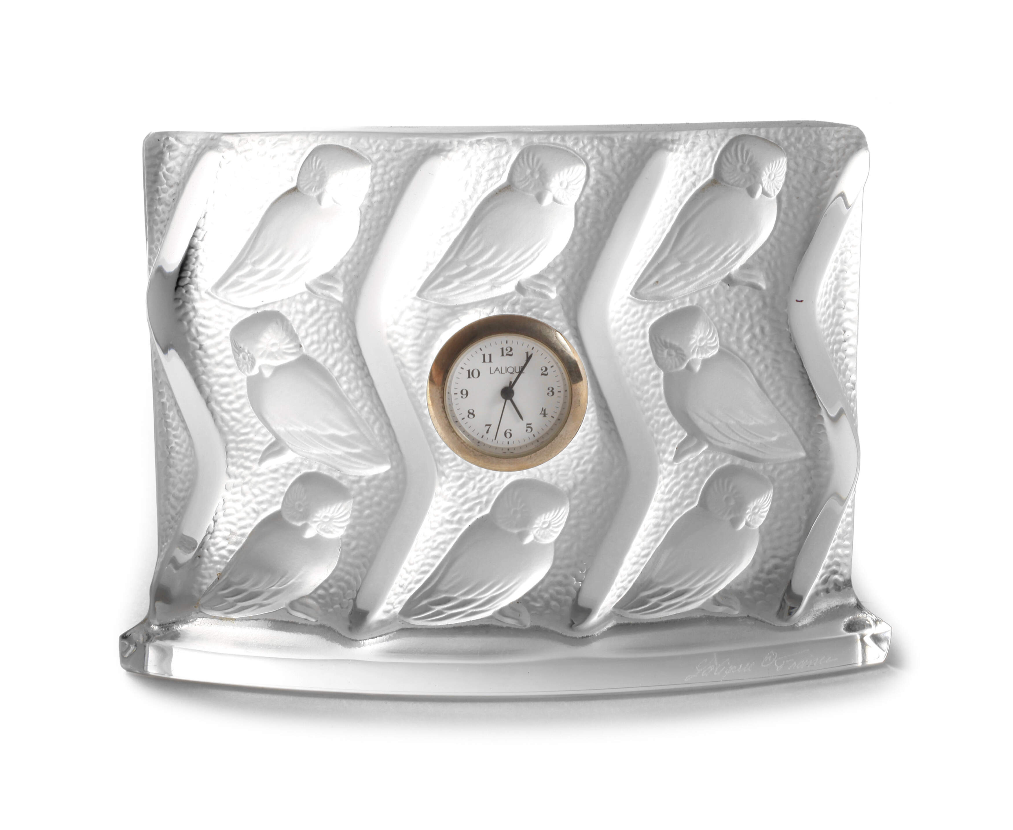 René Lalique Tischuhr
