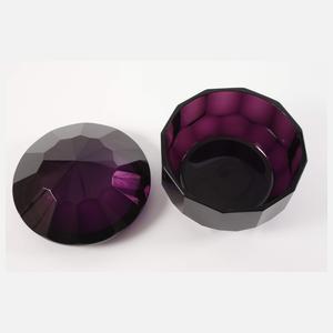 Moser Deckeldose Art déco