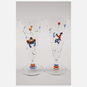 Ida Paulin vier Gläser