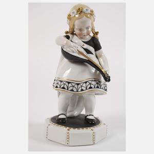 Hertwig & Co. Katzhütte Mädchen mit Mandoline