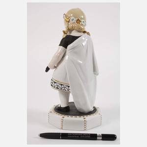 Hertwig & Co. Katzhütte Mädchen mit Mandoline