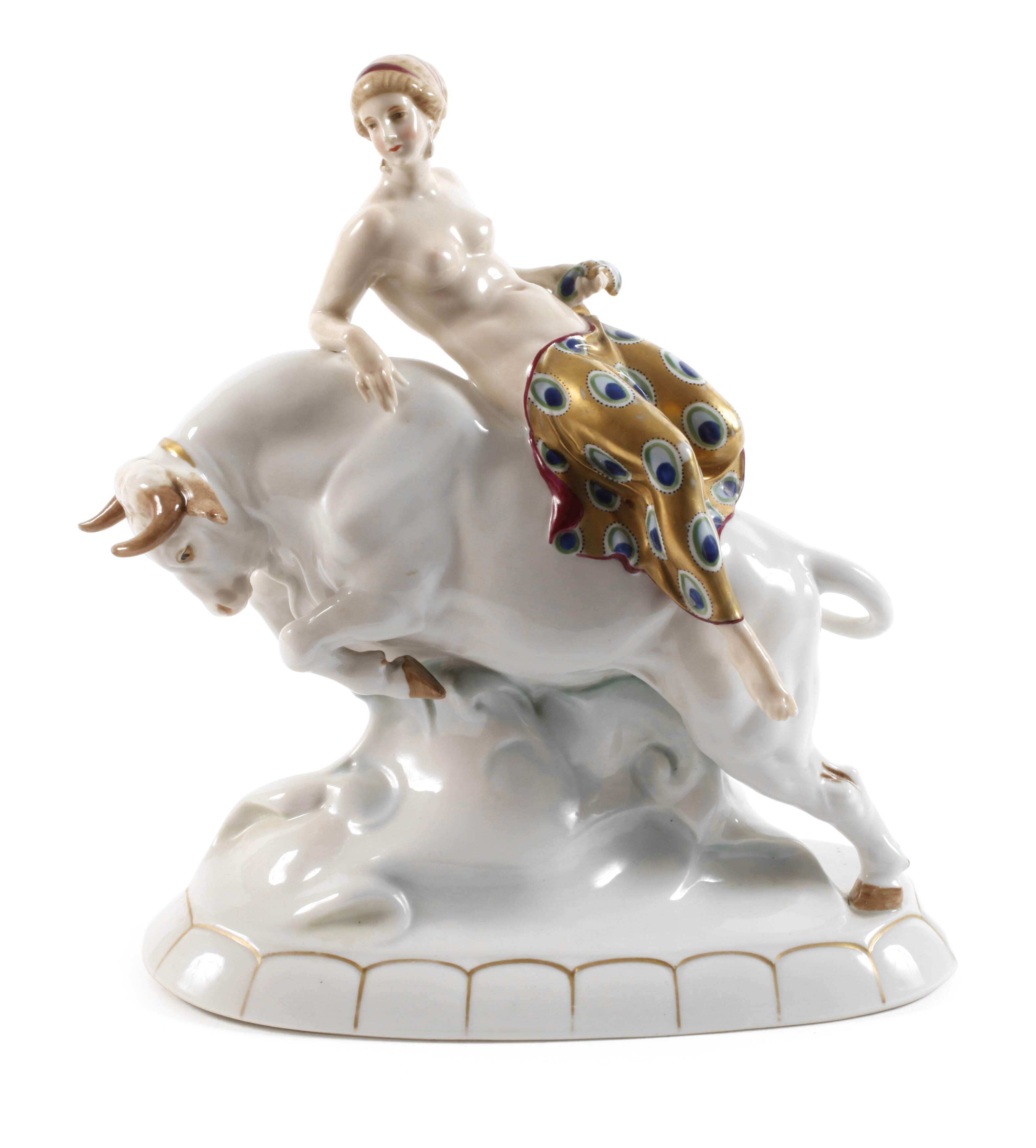 Hertwig & Co. Katzhütte "Europa auf dem Stier"