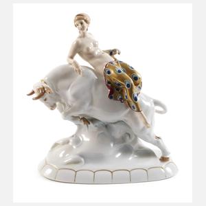 Hertwig & Co. Katzhütte "Europa auf dem Stier"