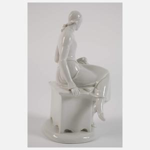 Heubach Lichte Mädchen mit Schoßhund