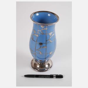 Hutschenreuther Hohenberg Vase Silberoverlay