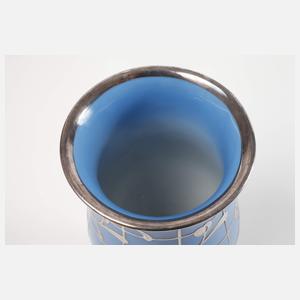 Hutschenreuther Hohenberg Vase Silberoverlay