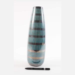 Hutschenreuther große Vase Silberoverlay