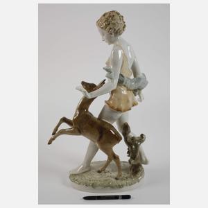 Hutschenreuther "Diana mit Reh"