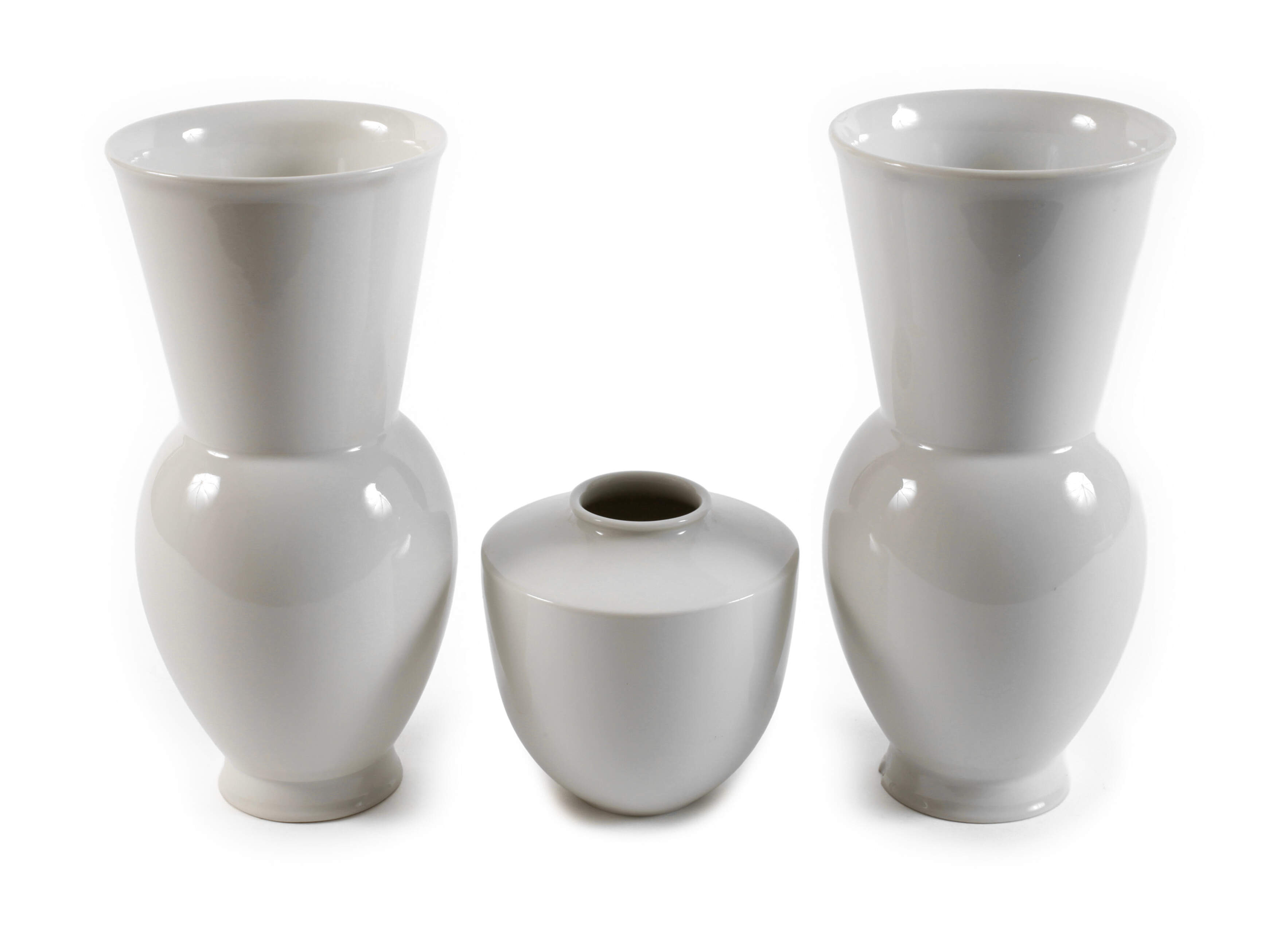 KPM Berlin drei Vasen