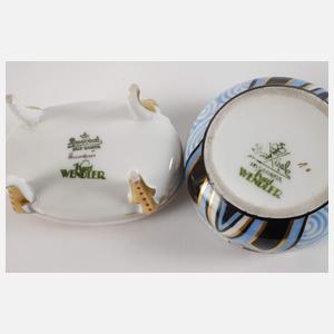 Rosenthal Konvolut Zierporzellan "Indra" und "Asra"