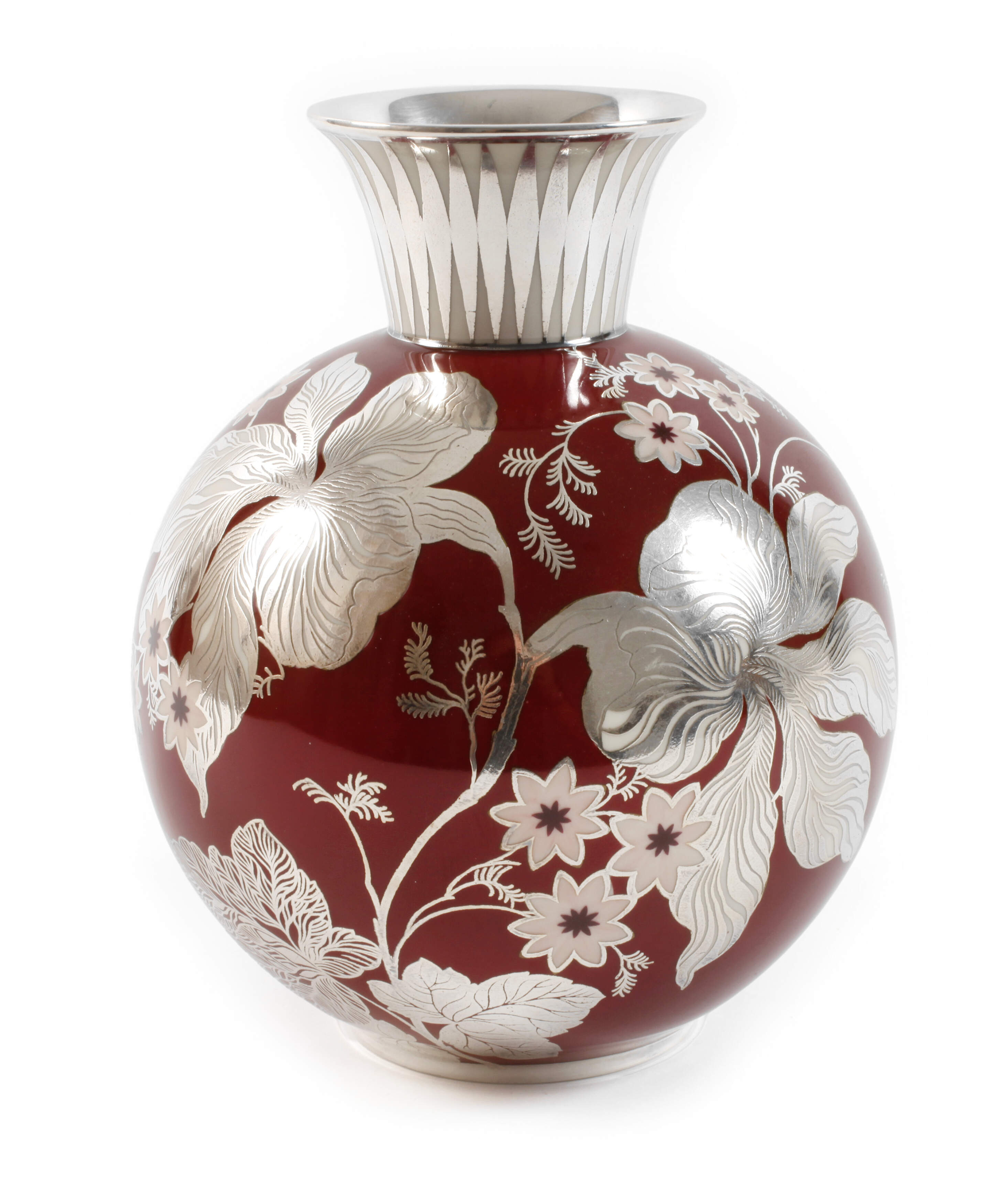 Rosenthal Vase Silberoverlay