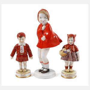 Thüringen drei Kinderfiguren
