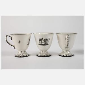 Vereinigte Wiener und Gmundener Keramik Service