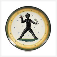 Ceramiche Molaroni Pesaro, Wandteller111