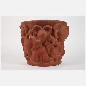 Walter Bosse großer Übertopf Elefanten