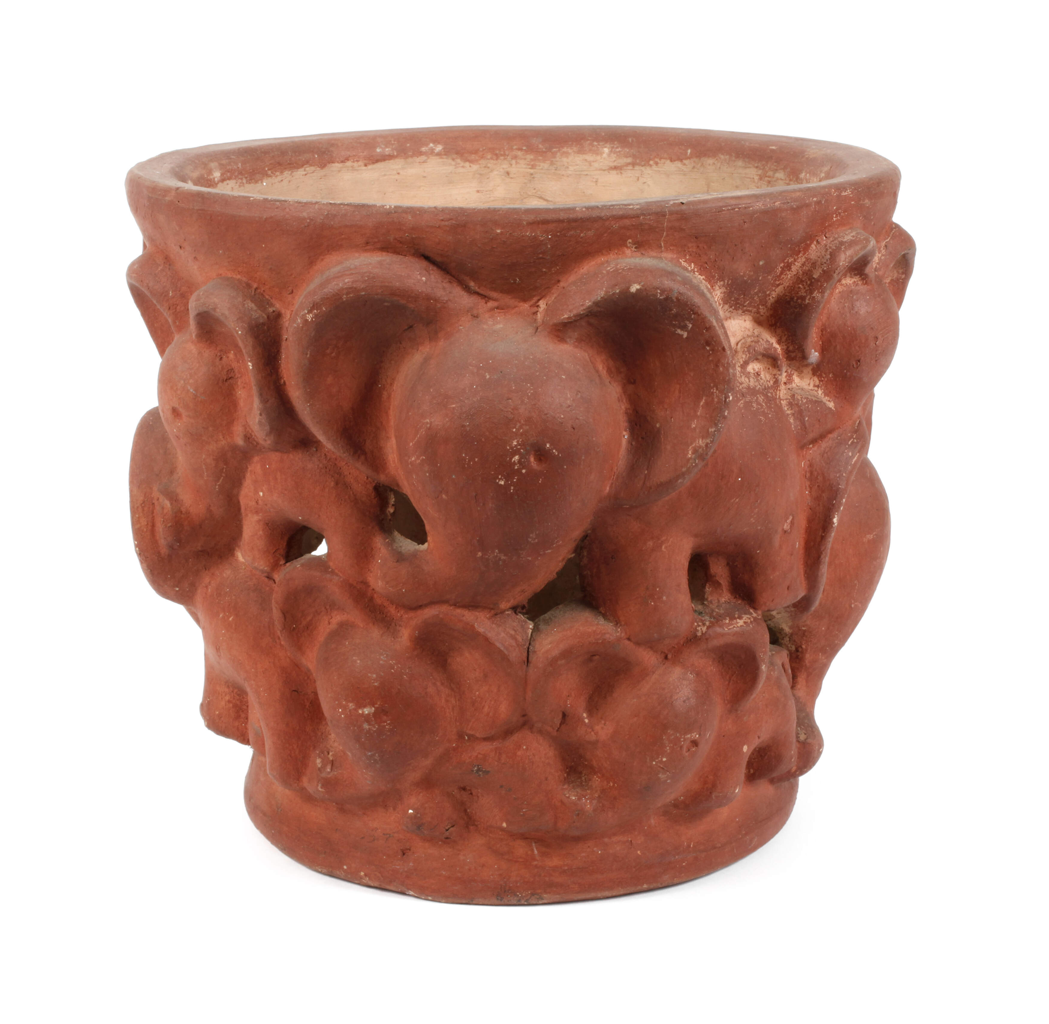 Walter Bosse großer Übertopf Elefanten