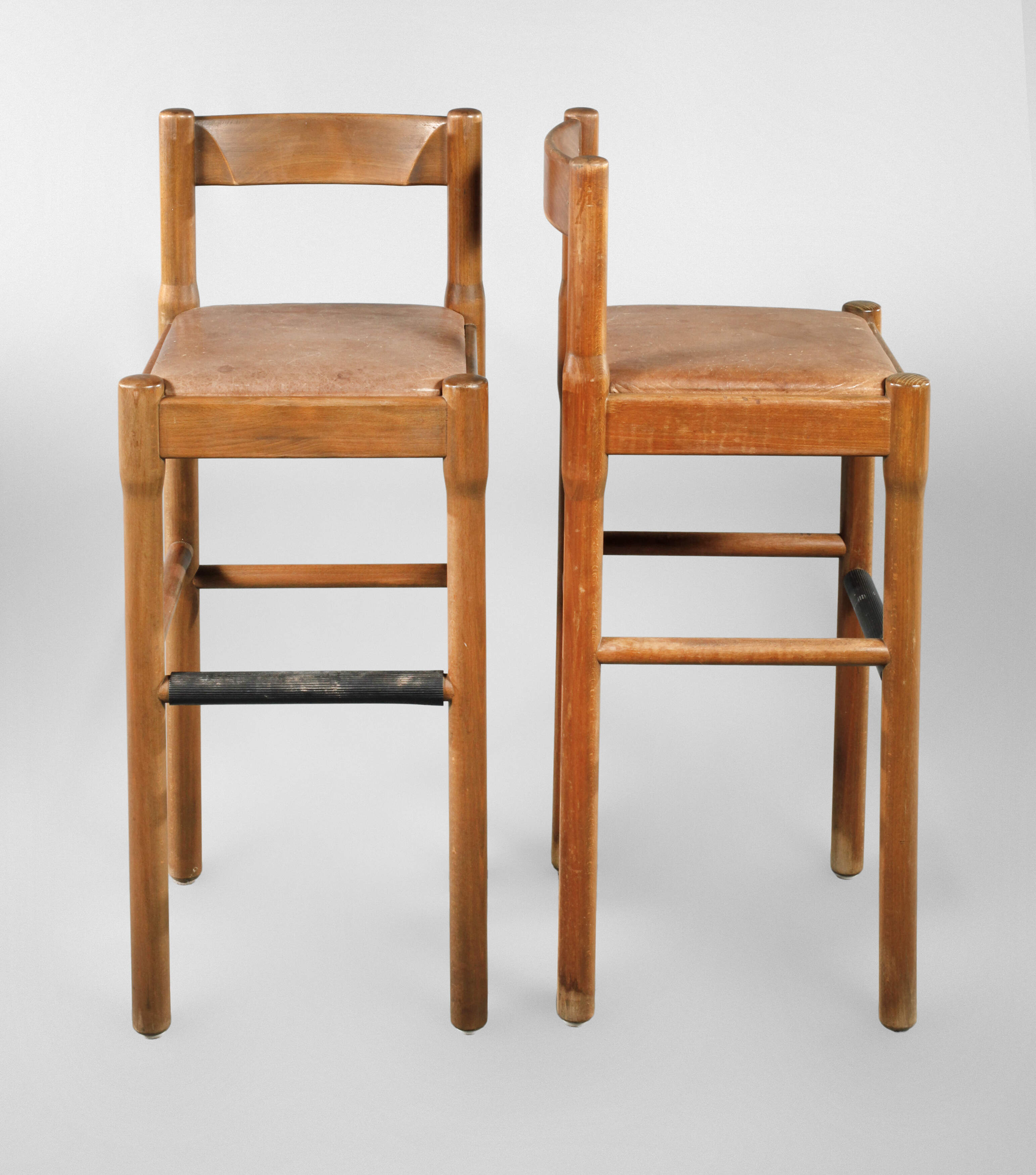 Vico Magistretti, Paar Barhocker