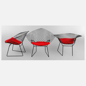 Drei Diamond Chairs