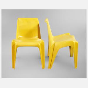 Helmut Bätzner, Paar Bofinger-Stühle "BA 1171"