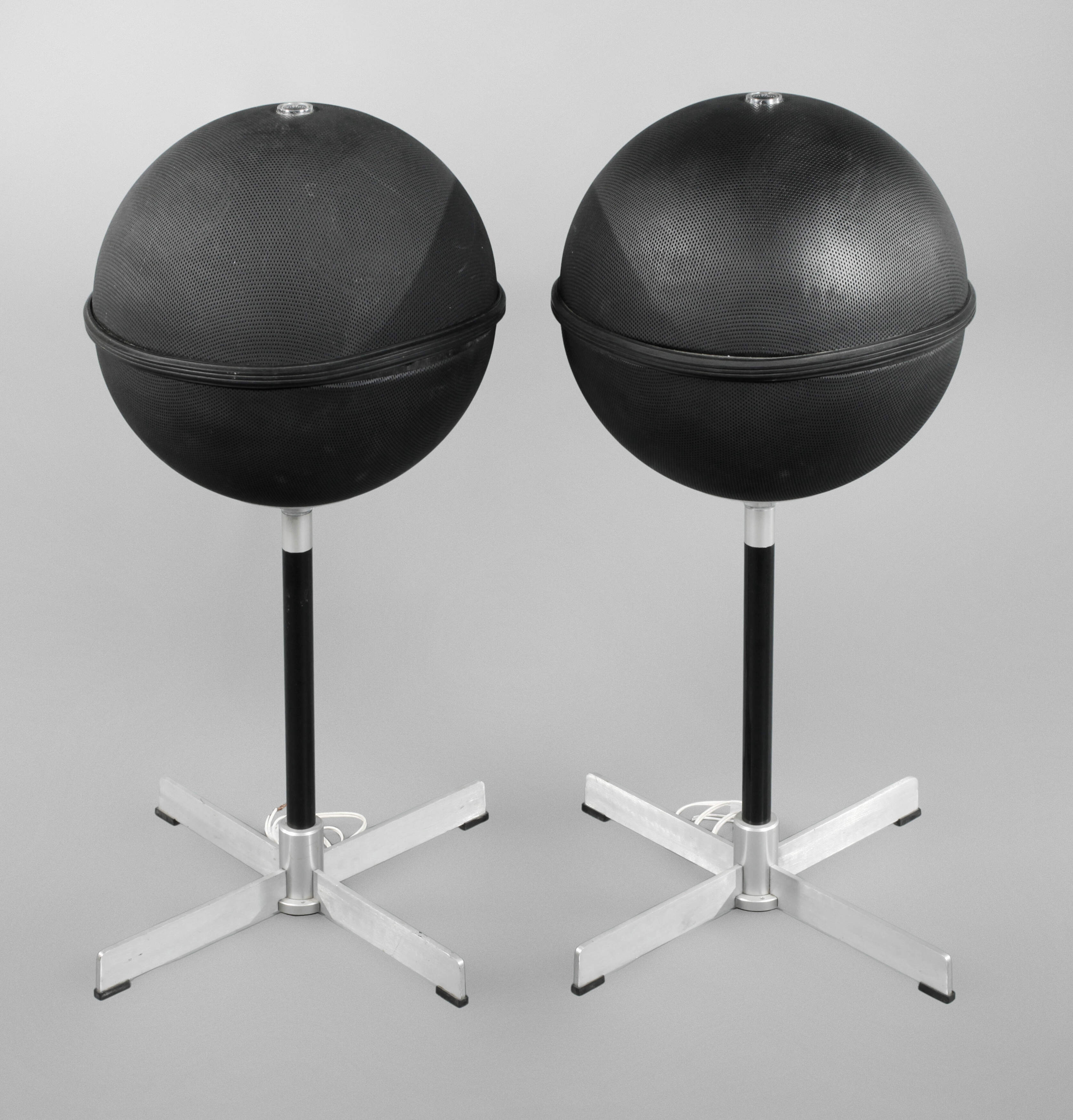 Paar Kugellautsprecher