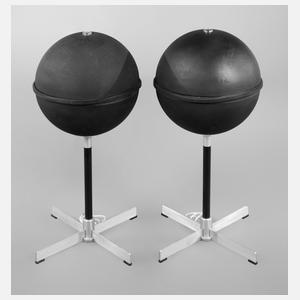 Paar Kugellautsprecher